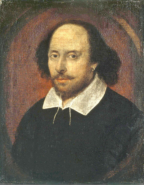 Shakespeare - by John Taylor, 1610 Public Domain