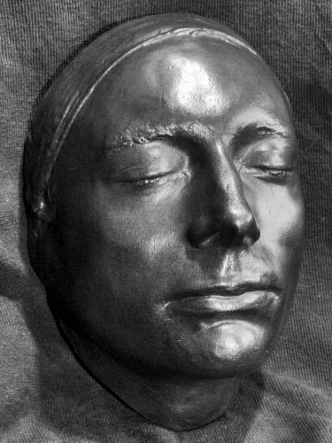 Keats Life Mask (public domain)