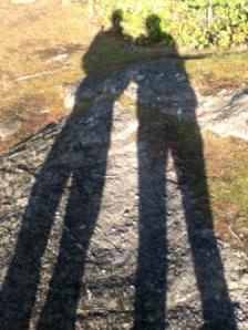 Jane and husband on a date-hike