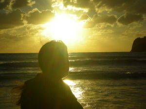 Beautiful sunset in Mallorca, Spain