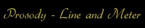 Title - Prosody Line and Meter