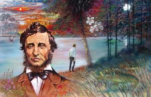 Henry David Thoreau by John Lautermilch
