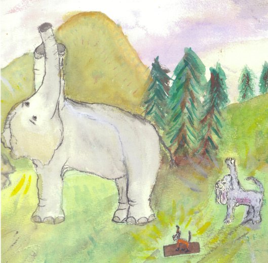 Elephant, Dog and Mouse Astanga