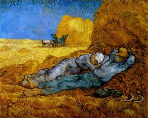 Rest Work (after Millet) by Vincent can Gogh