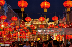 Thailand, Bangkok, Chinatown, Taoist temple, Chinese New Year Festival