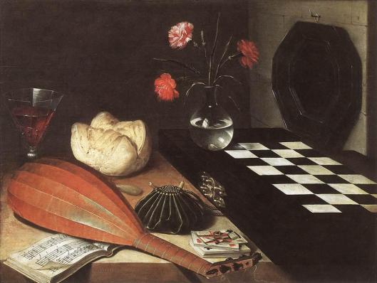 Lubin_Baugin_-_Still-life_with_Chessboard_(The_Five_Senses)_-_WGA01515