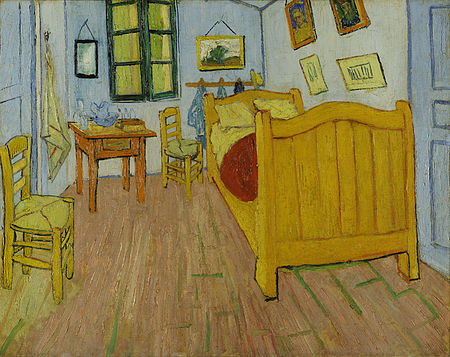 The Bedroom in Arles by Vincent van Gogh 