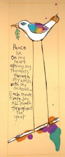 peace be on my heart